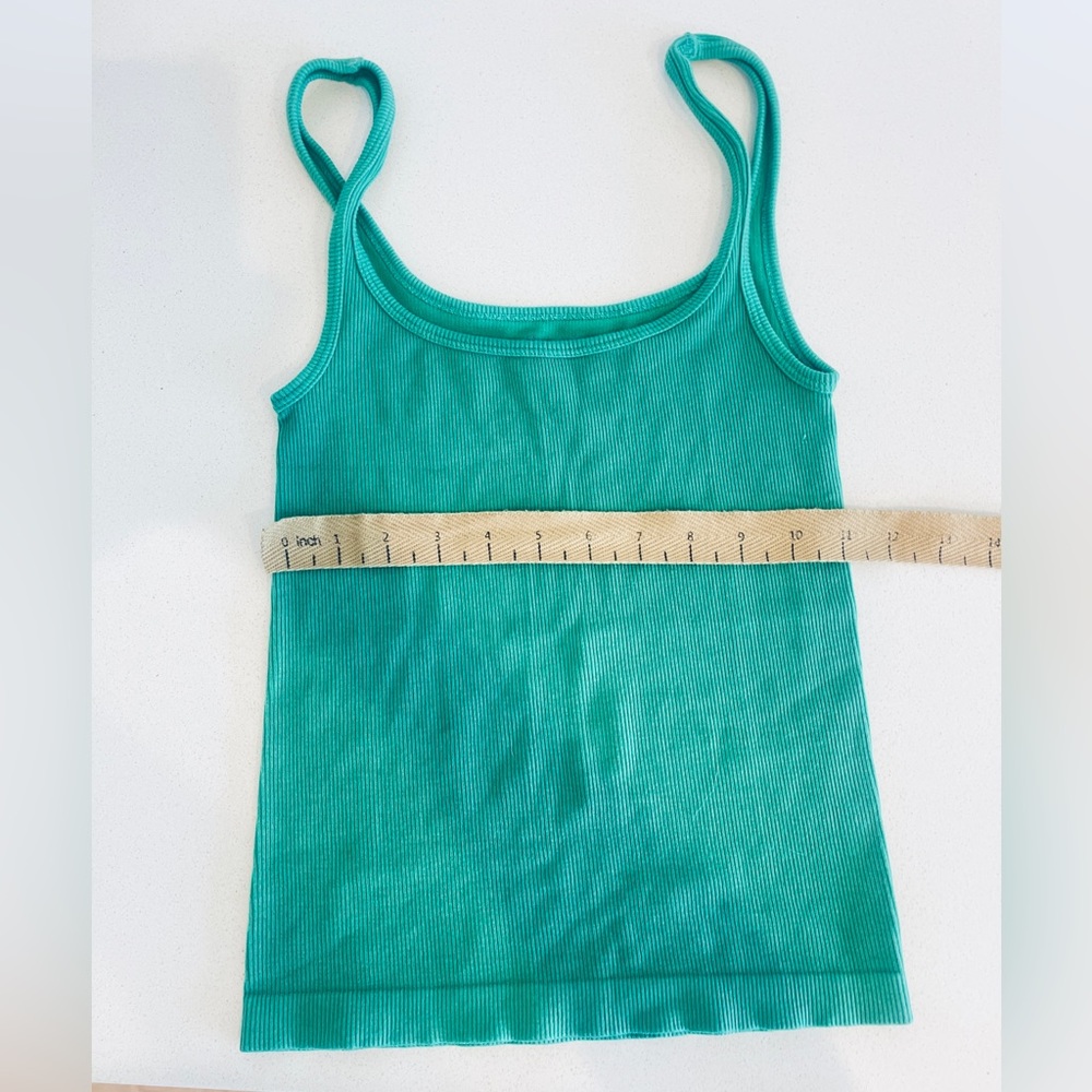 NEW, Suzette Collection, Green Stretch Tank Top, Size: O/S